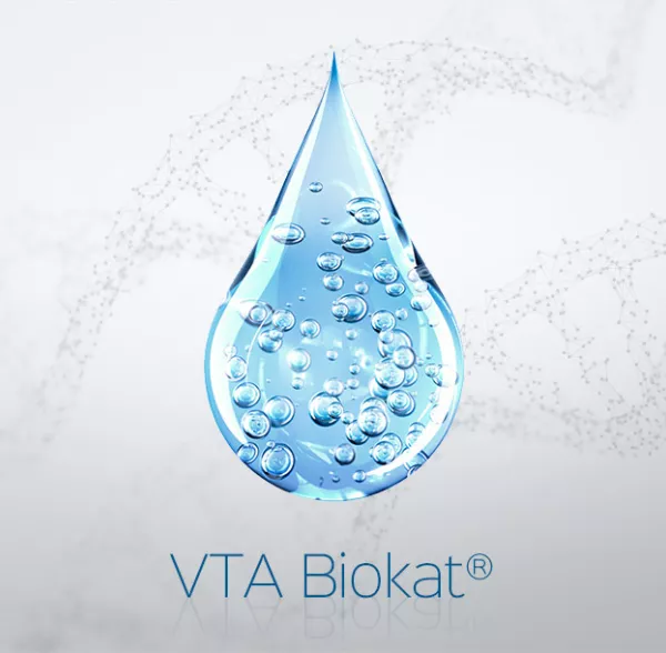 VTA Biokat® verhoogt op natuurlijke wijze de biologische zuiveringscapaciteit van afvalwaterzuiveringsinstallaties in afvalwaterzuivering